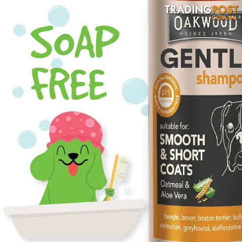 OAKWOOD PET SHAMPOO - GENTLE OATMEAL & ALOE VERA 280ML - BAINBRIDGE - BB-A7160