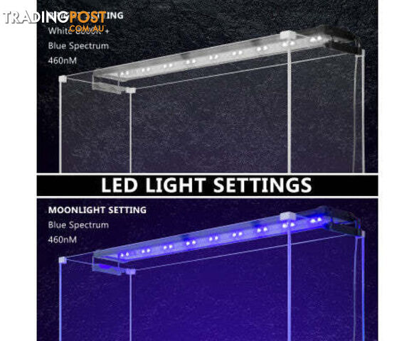 Dynamic Power 2 Set 18W Aquarium Blue White LED Light for Tank 75-95cm - V274-AQ-LED80-18W-X2