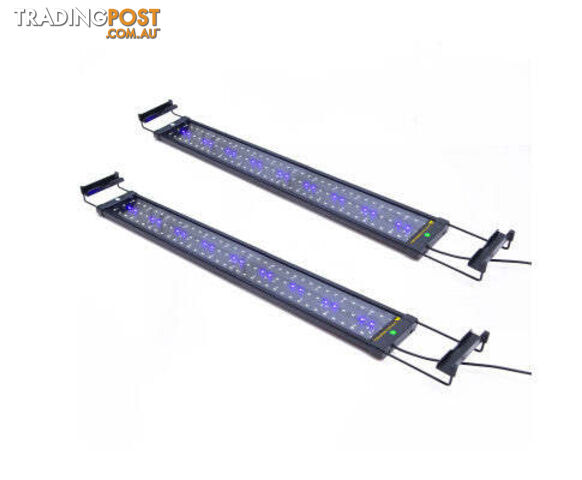 Dynamic Power 2 Set 18W Aquarium Blue White LED Light for Tank 75-95cm - V274-AQ-LED80-18W-X2