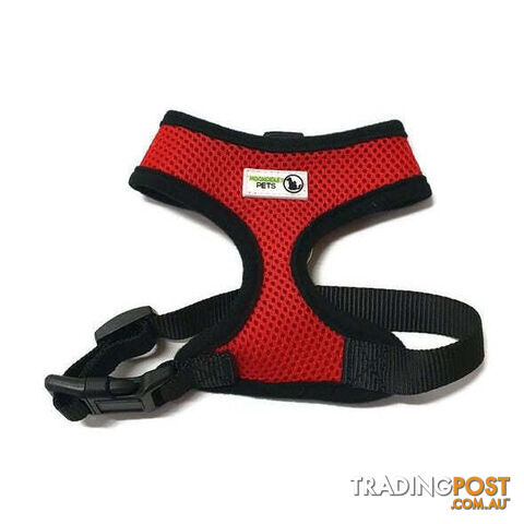 Pet Harness Soft Air Mesh Padded Adjustable  - Moondidley Pets - MDPHARMESLNVY