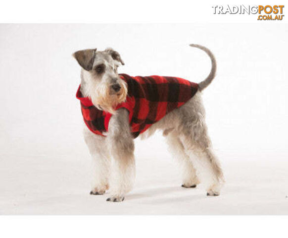 Red Check Dog Pyjamas - V208-PJ-RC30