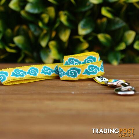 Cloud Dog Lead - Leash - Hand Made by The Bark Side - TBSLDCLDPNK251.8 - photo 3 of 6