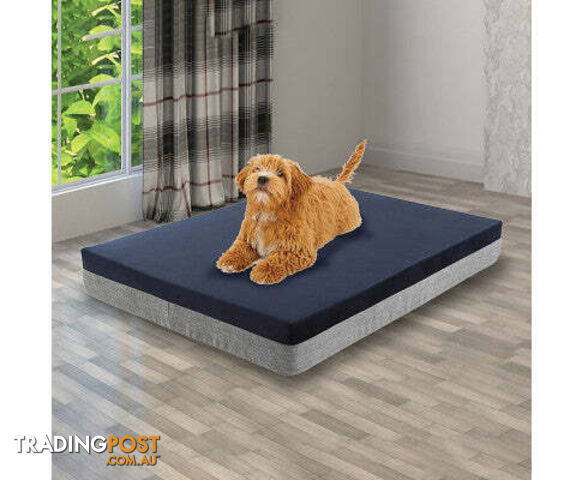 Memory Foam Dog Bed 15CM Thick Large Orthopedic Dog Pet Beds Waterproof Big - V63-826461