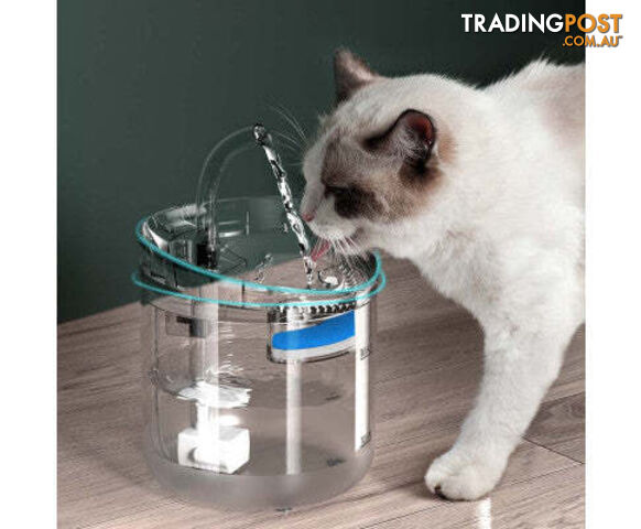 Indoor Automatic Drinking Water Fountain 1.8L - V324-PET-DRINKBWF060-BAS