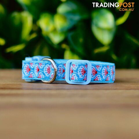 Dandelion Dog Collar - Hand Made by The Bark Side - TBSDANSML - photo 2 of 5