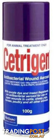 VIRBAC CETRIGEN ANTIBACTERIAL 100G - WPSDHV2480