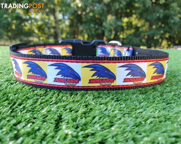 AFL Dog Collars, Footy - Aussie Rules - Moondidley Pets - MDPCOLAFLSGC