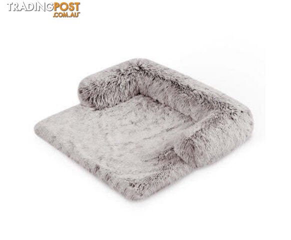 Pet Sofa Bed Dog Cover - Calming Sofa Protector Cushion/Plush Mat - V360-PTPC0003-GC-S