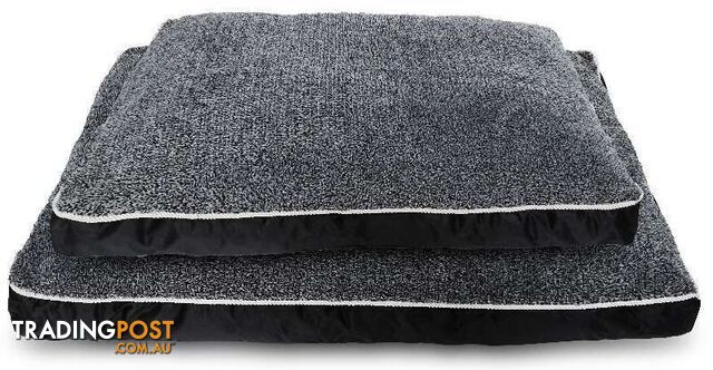 YES4PETS Large Dog Puppy Pad Bed Kennel Mat Cushion Bed 100 x 70 x 10cm -...