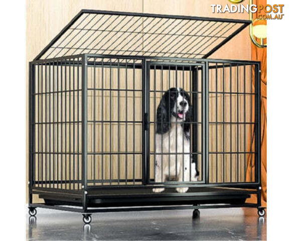 Floofi Dog Cage (with wheels) - V227-3331641032996