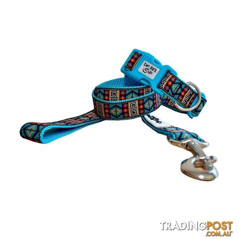 Tribal Dog Lead / Leash - Hand Made by The Bark Side - TBSLDTRIBLK251.8 - photo 5 of 8