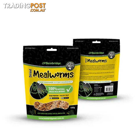 DRIED MEALWORMS - BAINBRIDGE - BB-A8451