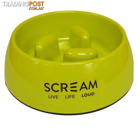 Scream Round Slow-Down Pillar Bowl Loud Green - PPP-49-SB04065