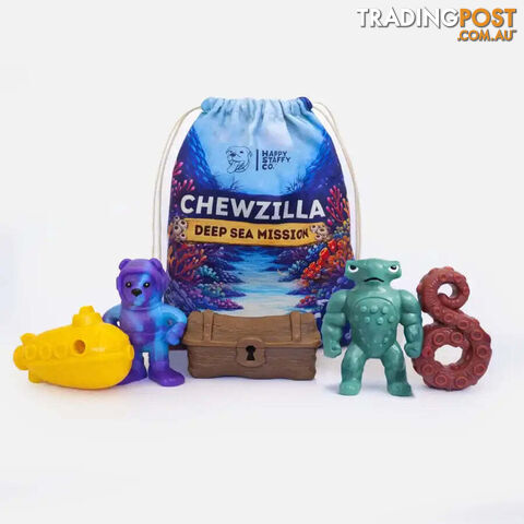 ChewzillaÂ® Deep Sea Mission - Happy Staffy Co