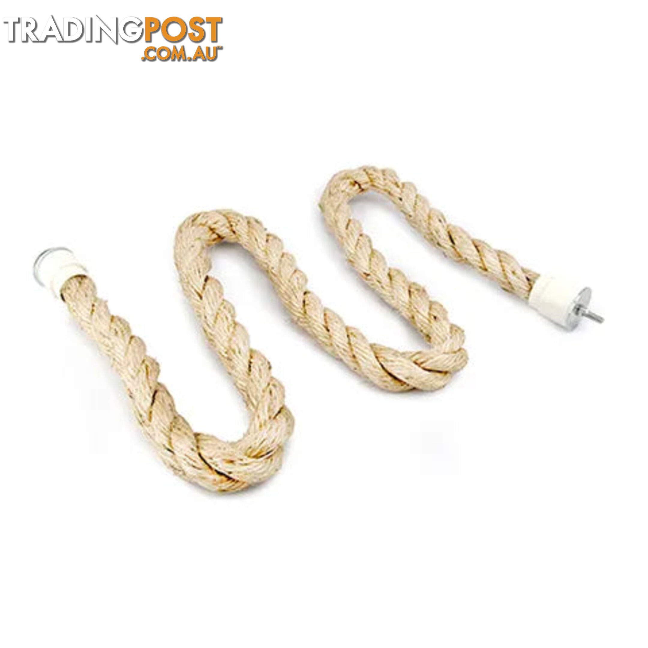 BIRD TOY ROPE - SISAL ZIG ZAG - BAINBRIDGE - BB-A8431