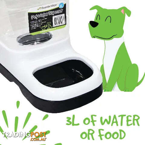 DOG FOOD & WATER DISPENSERS - BAINBRIDGE - BB-A7131