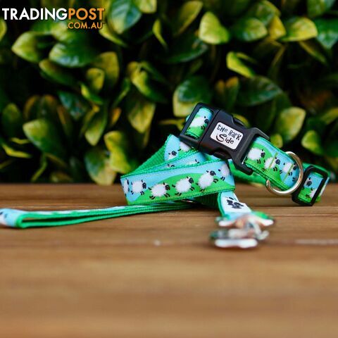 Counting Sheep Dog Collar - Hand Made by The Bark Side - TBSCOULGE - photo 5 of 5