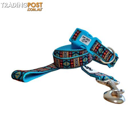 Tribal Dog Lead / Leash - Hand Made by The Bark Side - TBSLDTRIBLK251.2 - photo 5 of 8