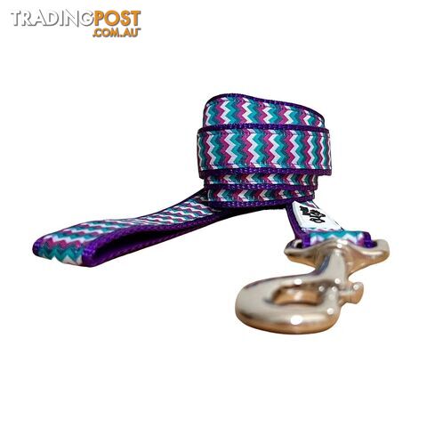Chevron Dog Lead / Leash - Hand Made by The Bark Side - TBSLDCHEPTT201.2 - photo 5 of 8