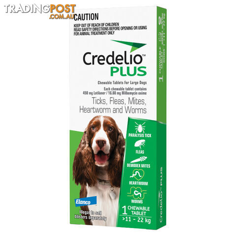 Credelio Plus Ticks, Fleas, Mites, Heartworm, and Worms - WPSDHC2358