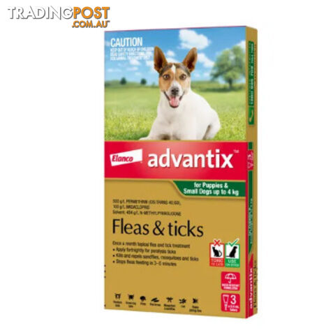 Advantix Fleas & Ticks - Spot-On Treatment 3PK - WPS-DHA2060