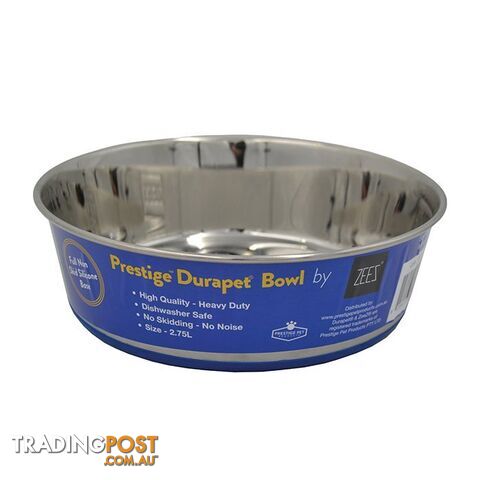 DuraPet Premium Stainless Steel Pet Bowl - Prestige - PPP-49-8004