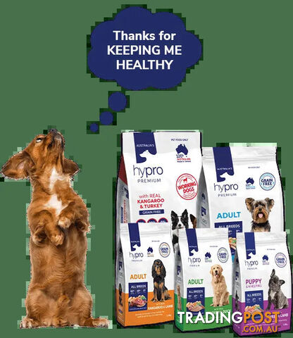 Premium Dog Food Grain Free 2.5kg - Hypro Premium - WPSDPH1024