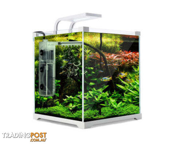 Dynamic Power Aquarium Fish Tank 16L Starfire Glass - V274-AQ-FT16L