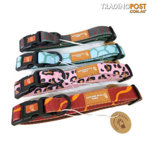 Designer Dog Collars by Explore with Paws - EWPCOLMCRON