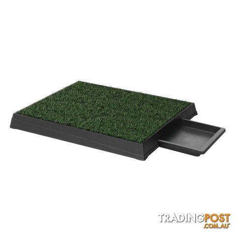 i.Pet Pet Training Pad Dog Potty Toilet Large Loo Portable With Tray Grass Mat - PET-PAD-GRASSX1 - photo 1 of 7