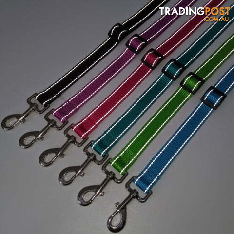 Hands Free Runner/Walker Waist Dog Leash Reflective- Moondidley Pets - MDPLDRUNPNK - photo 3 of 9
