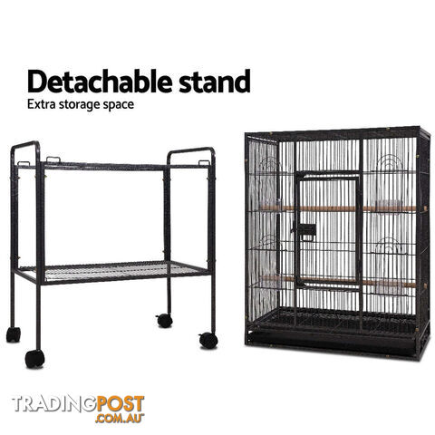 i.Pet Bird Cage 144cm Large Aviary - PET-BIRDCAGE-B030-BK - photo 5 of 5
