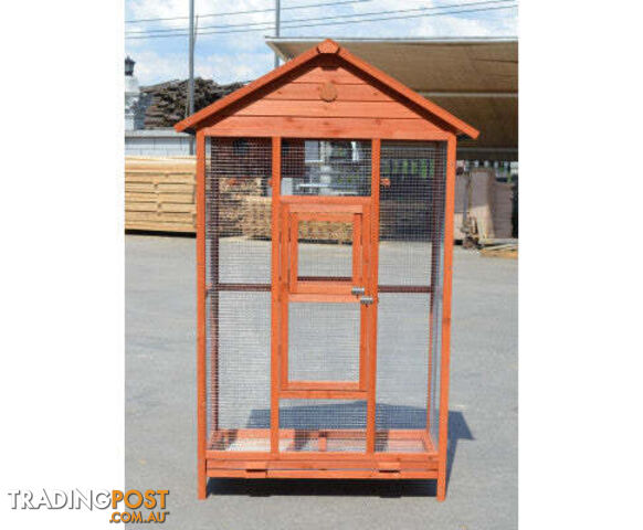 YES4PETS Wooden XXL Pet Cages, Aviary - Travel for Canary, Parrot and other Birds - V278-AV350