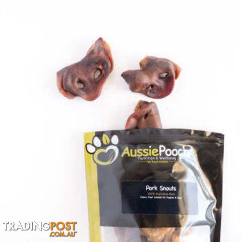 Pork Snout 10pk - Aussie Pooch - APPRKSNO
