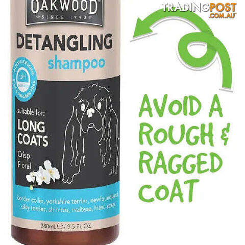 OAKWOOD PET DETANGLING SHAMPOO FOR LONG COATS - BAINBRIDGE - BB-A7280