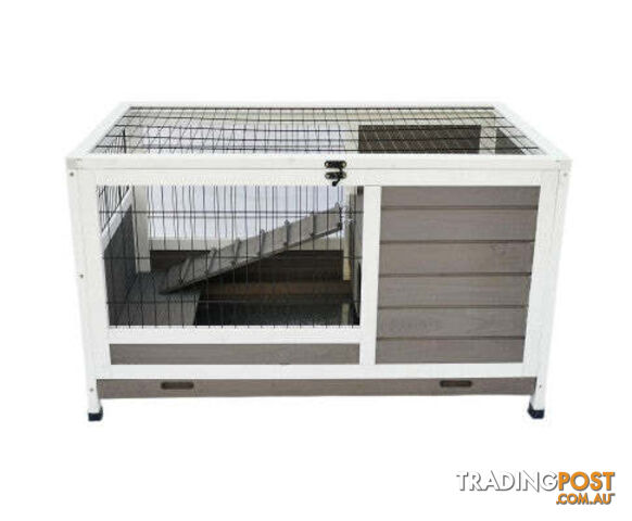 YES4PETS Rabbit Hutch or Guinea Pig and Ferret Cage - V278-SINGLE-PET-CAGE-901