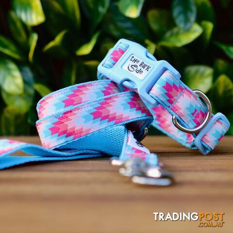 Geometric Arrows Dog Lead / Leash - Hand Made by The Bark Side - TBSLDGARBBL201.2 - photo 3 of 4