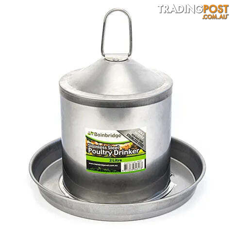 STAINLESS STEEL POULTRY DRINKER - BAINBRIDGE - BB-A8051