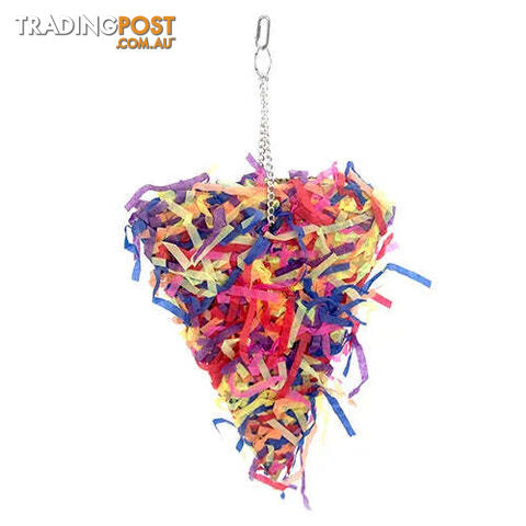 BIRD TOY DESTRUCTIVE - SHREDZ PIZZA - BAINBRIDGE - BB-A8394