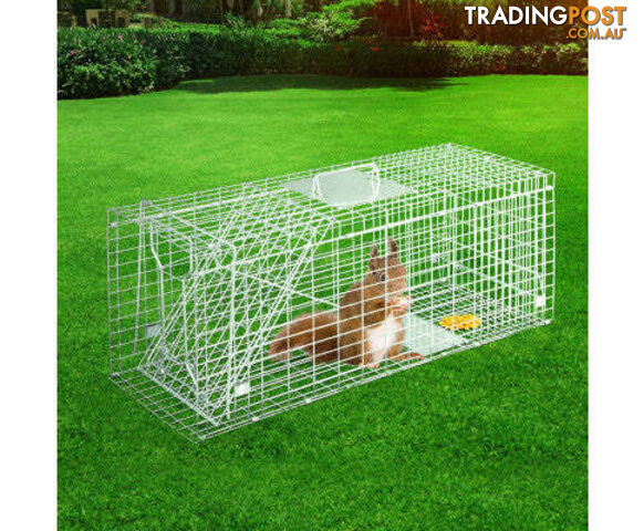 Gardeon Animal Trap Humane Possum Cage Live Animal Catch Rabbit Cat Hare Fox - AT-CAGE-7928