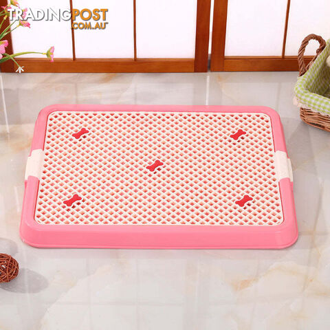 YES4PETS Small Portable Dog Potty Training Tray Mat Pet Puppy Toilet Trays Loo...