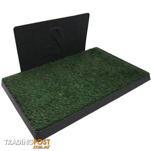 YES4PETS XL Indoor Dog Puppy Toilet Grass Potty Training Mat Loo Pad with 2...