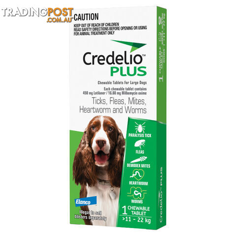 Credelio Plus Ticks, Fleas, Mites, Heartworm, and Worms - WPSDHC2356