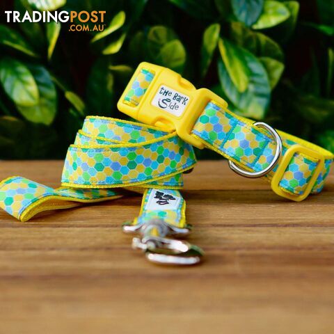 Hexagonal Honeycomb Dog Lead / Leash - Hand Made by The Bark Side - TBSLDHEX251.5 - photo 3 of 3