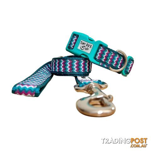Chevron Dog Lead / Leash - Hand Made by The Bark Side - TBSLDCHEOTO201.5 - photo 2 of 8