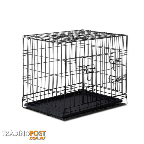 i.Pet 24" Dog Cage Crate Kennel 3 Doors - PET-DOGCAGE-24