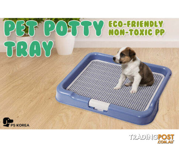 PS KOREA Dog Potty Tray Training /Toilet Portable T3 - V274-PET-POTT3-GY