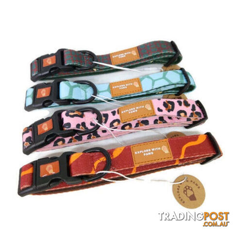 Designer Dog Collars by Explore with Paws - EWPCOLXSCROY