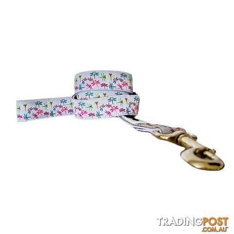 Dragonflies Dog Lead / Leash - Hand Made by The Bark Side - TBSLDDRA251.2