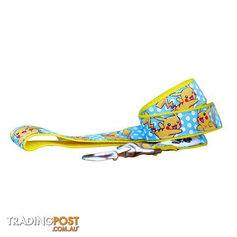 Pikachu Dog Lead / Pokemon / Dog Leash - Hand Made by The Bark Side - TBSLDPIK201.5